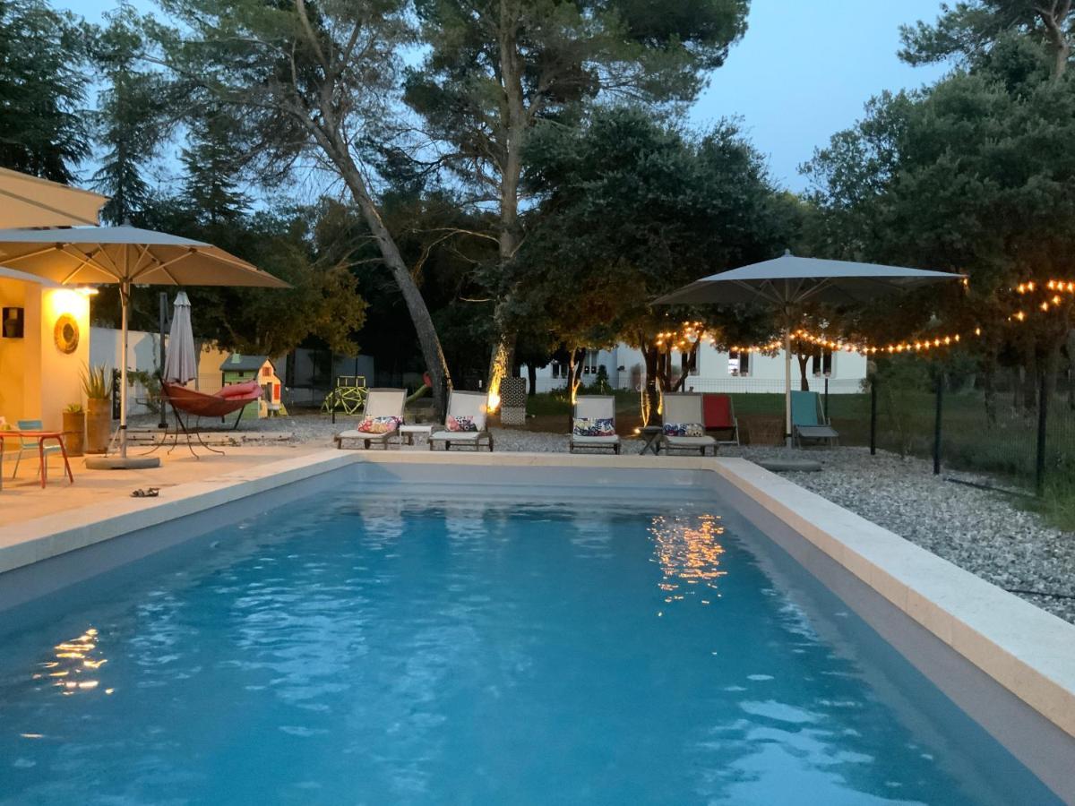 Gite Dans Les Pins Avec Piscine Villa Mazan Luaran gambar