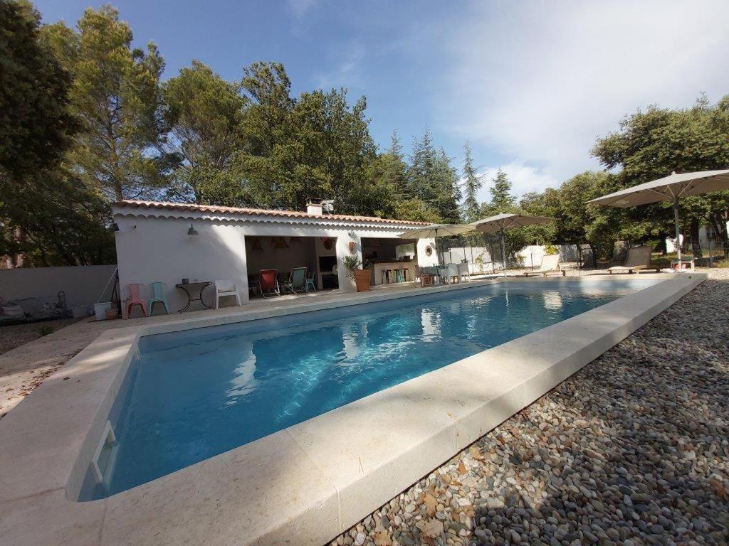 Gite Dans Les Pins Avec Piscine Villa Mazan Luaran gambar