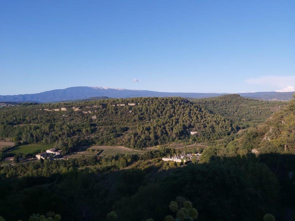 Gite Dans Les Pins Avec Piscine Villa Mazan Luaran gambar